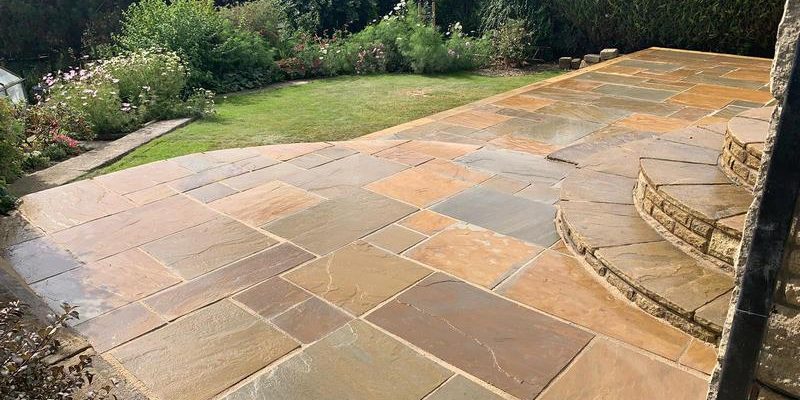 Sandstone Patio In Bury Patio Design Installastion Services