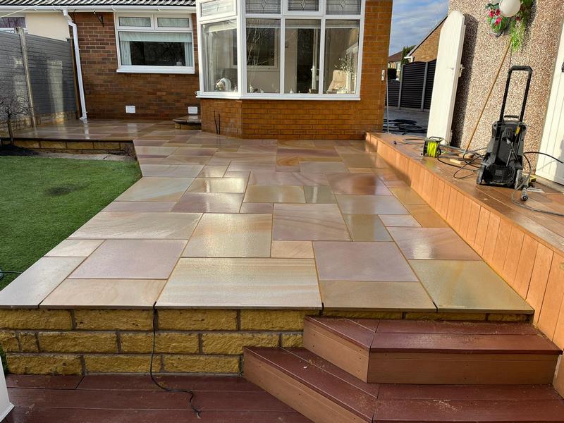 accrington sandstone block paving 04